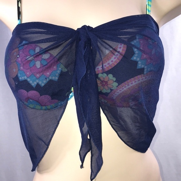 Zuliana Short Sarong Made in USA - Picture 1 of 5